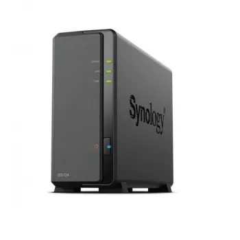 Synology DiskStation DS124 NAS/servidor de almacenamiento sobremesa Ethernet LAN negro RTD1619B