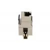 Conector hembra Keystone Extralink CAT6 STP RJ45, hembra, color acero, 1 unidad