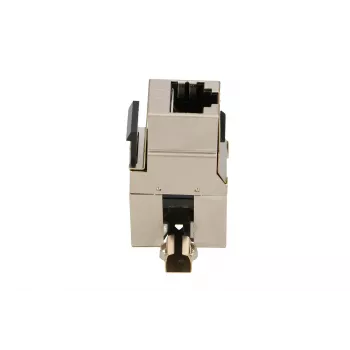 Conector hembra Keystone Extralink CAT6 STP RJ45, hembra, color acero, 1 unidad