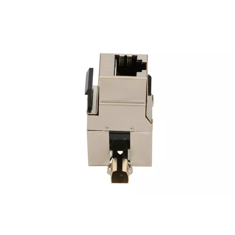 Conector hembra Keystone Extralink CAT6 STP RJ45, hembra, color acero, 1 unidad