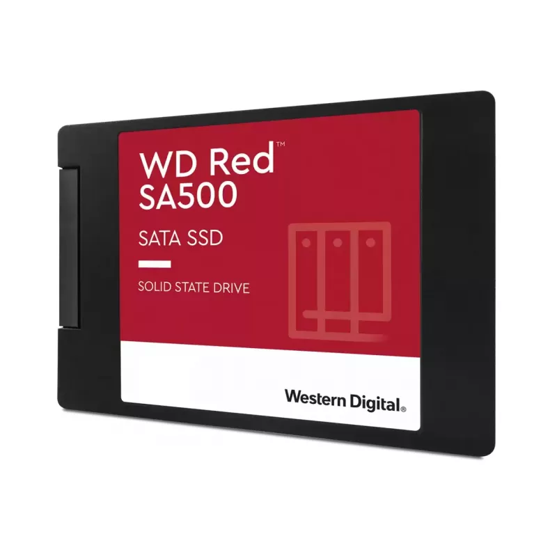 Unidad SSD Western Digital Red SA500 2TB 2,5 pulgadas SATA III, 3D-NAND, NAS