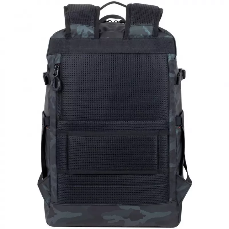 Rivacase Sherwood mochila camuflaje, azul marino poliéster, poliuretano