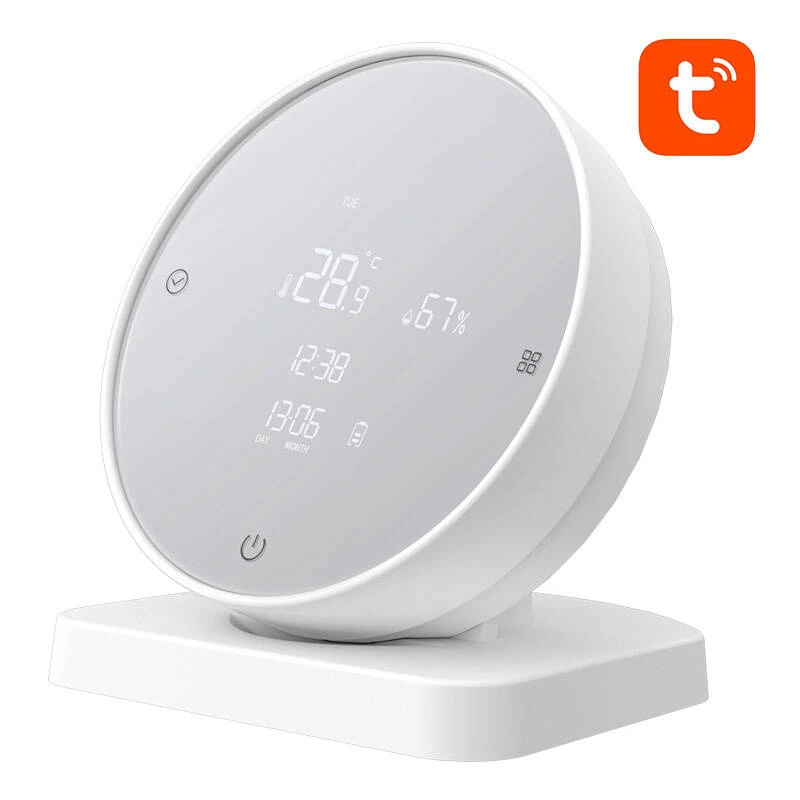 Sensor de temperatura y humedad Avatto WHS20 con conectividad Wi-Fi y soporte de app móvil