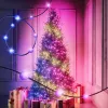 Twinkly Candies Luces de árbol de Navidad LED TWKP100RGB-T 6 m 100 luces con forma de perla