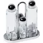 Aceitera/vinagrera Alessi 5070 vidrio acero inoxidable 175 mm