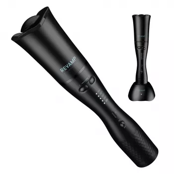 Rizador inalámbrico Revamp CL-2500-EU2 Progloss Liberate – rizador inalámbrico recargable, dispositivo de peinado portátil