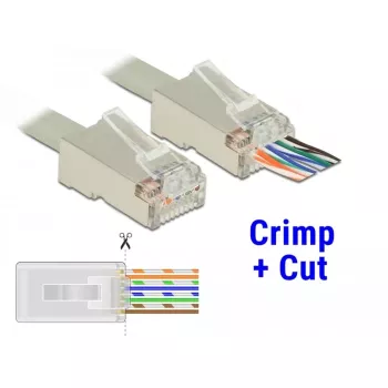 Conector macho RJ-45 DeLOCK 86454