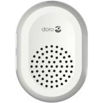 Timbre inalámbrico Doro Hemma 380902 — diseño inalámbrico, unidad de timbre enchufable