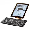 Logickeyboard teclado universal Bluetooth LKB-LPWB-BTPC-DE QWERTZ alemán negro