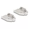 Pasacables DELOCK carcasa D-Sub de 9 pines (conector macho/hembra) plateado plástico, 31×46×16 mm