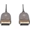 Cable de fibra óptica híbrida DisplayPort AOC, UHD 8K (negro, 30 metros)