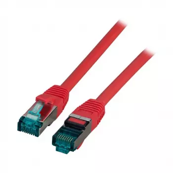 Cable de conexión RJ45 EFB-Elektronik Cat.6A S/FTP LSZH rojo 1,5m Fabricante: EFB Elektronik (MK6001.1,5R)
