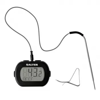 Termómetro digital de lectura instantánea Salter 515 BKCR, impermeable, para alimentos