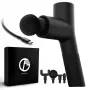 Pistola de masaje Extralink Massage Gymgun Fit 2.0 Lite, 4 accesorios, 6 modos