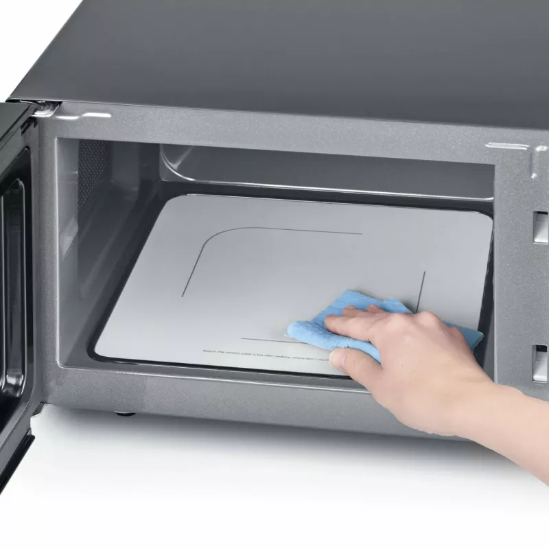 Microondas con grill Severin MW 7762, 800 W, 20 l