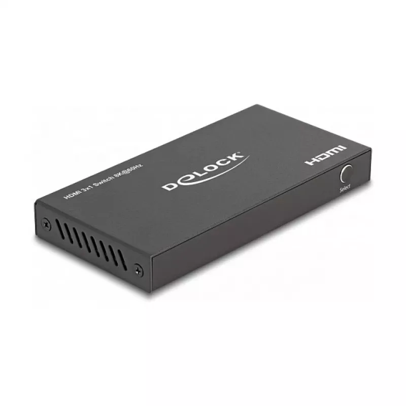Switch HDMI DeLOCK 3 x HDMI entrada a 1 x HDMI salida 8K 60 Hz