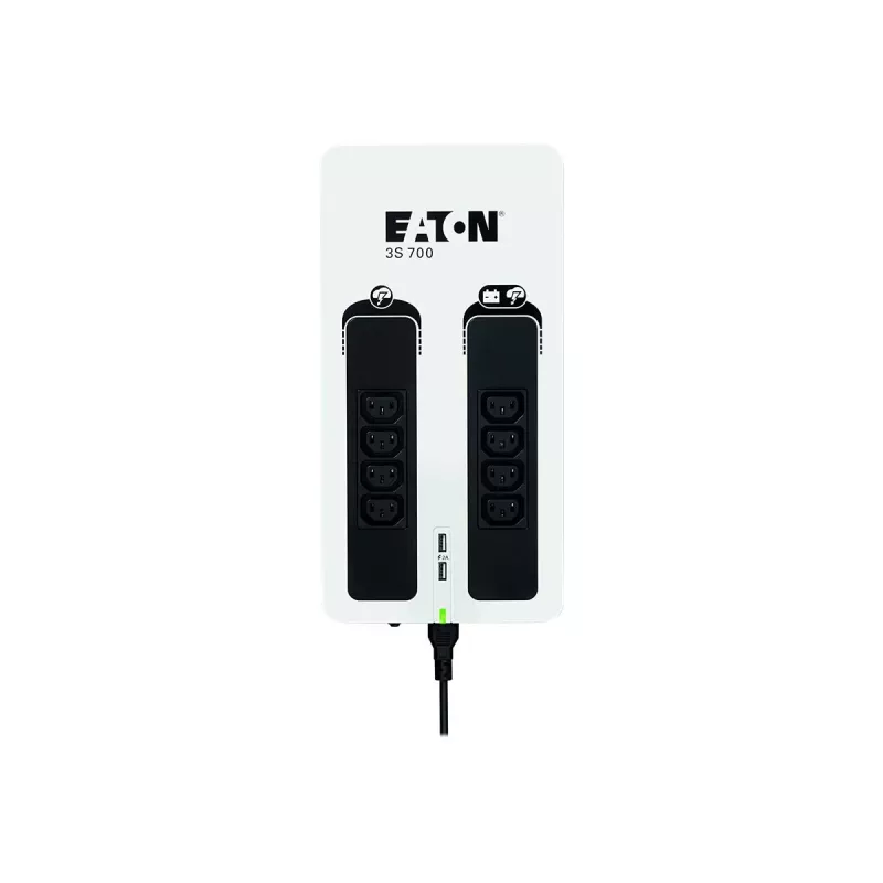 Eaton 3S700I SAI (sistema de alimentación ininterrumpida) Standby (Offline) 0,7 kVA 420 W 8 salidas AC