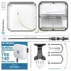 QuWireless QuMax A140M-A antena LTE direccional para Teltonika TRB140, PoE/LAN, 6 dBi, IP67, blanca