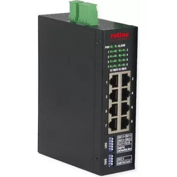 Switch Ethernet gestionable ROLINE 21.13.1134 — 8 puertos 1 Gbit/s