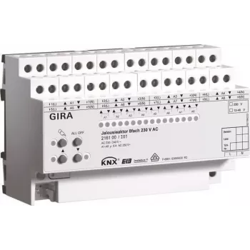 GIRA Actuador 216100 KNX/EIB persiana 8 canales 230VAC REG (216100)