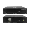 Kit extensor Eaton Tripp Lite Series USB-C a HDMI sobre Cat6 con soporte KVM, 4K 60Hz, 4:4:4, transmisor/receptor, USB, PoC, HDCP 2.2, hasta 70 m, TAA - extensión para vídeo