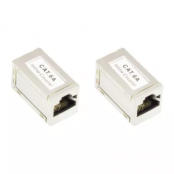Alcasa MOD8-VM6A RJ-45 RJ-45 metálico adaptador de interfaz de cable (MOD8-VM6A)