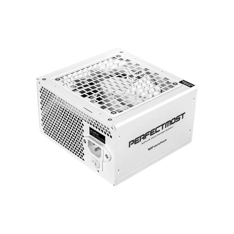 Fuente de alimentación DarkFlash PMT1050 blanca – fuente de alimentación ATX de sobremesa, PMT1050 blanca