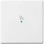 Busch-Jaeger 6220-0-0046 placa de cubierta para soporte y caja de sensor blanco (2CKA006220A0046)