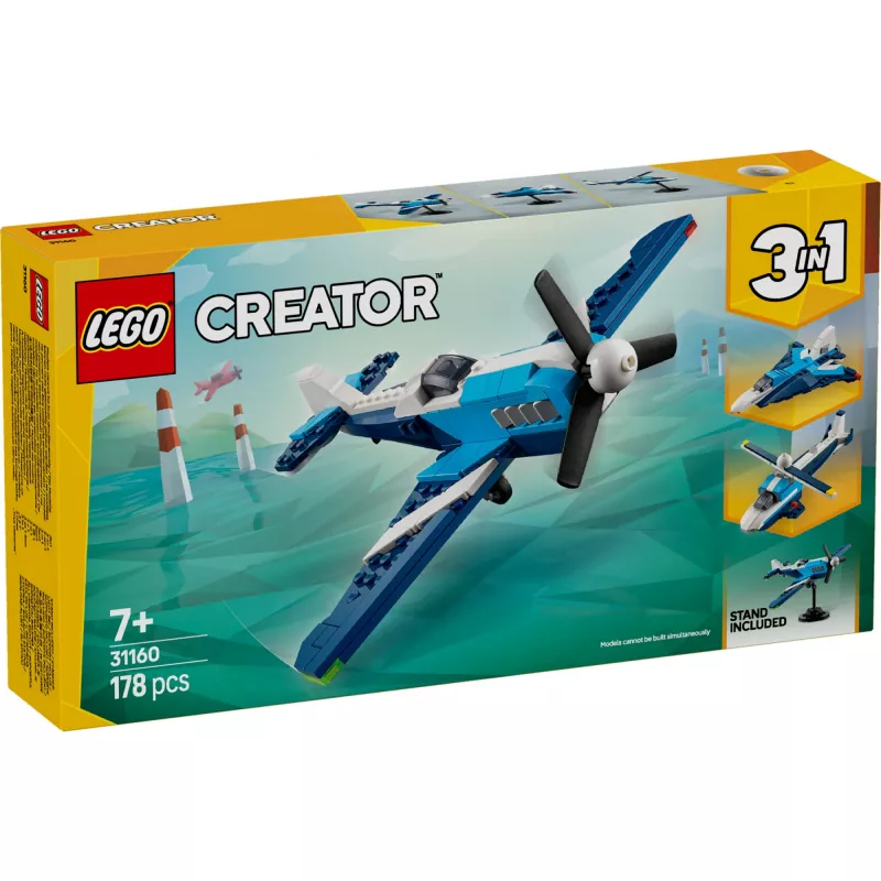 LEGO CREATOR 3 EN 1 31160 Avión de carreras