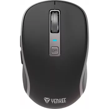 Ratón inalámbrico Dual WiFi+Bluetooth, batería recargable, 5 botones