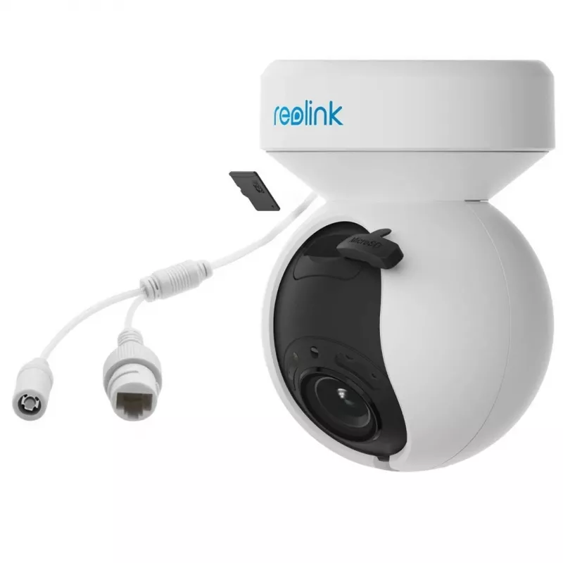 Reolink E Serie E540 - Cámara WiFi exterior 5MP, detección de personas/vehículos/animales, giro e inclinación, zoom óptico 3x
