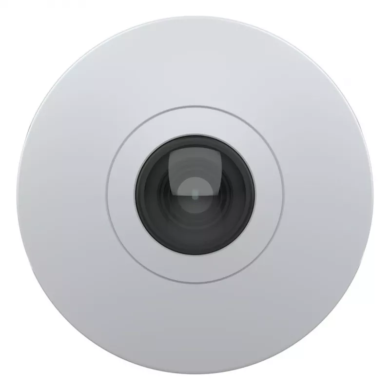 Axis M4327-P 02636-001 cámara IP panorámica minidomo para interior, 6 MP, ojo de pez 180/360°, techo/pared, blanca