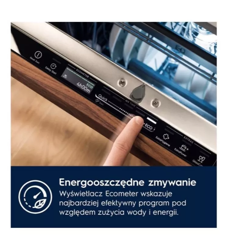 Lavavajillas integrable Electrolux EES48401L — 600 mm, 13–14 cubiertos, clase energética A, 10,5 l/ciclo