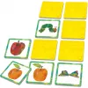 La pequeña oruga glotona Memory, juego de memoria