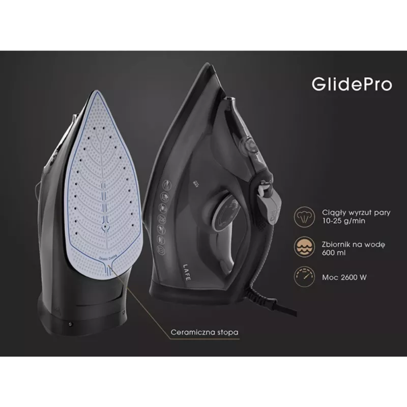 Lafe GlidePro 47582 plancha de vapor, 2600 W