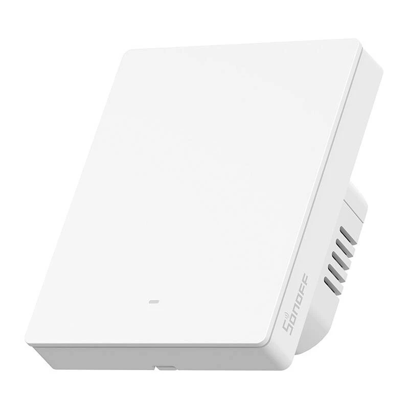 Interruptor de pared inteligente WiFi Sonoff M5-1C-80W 1 canal, para marco, 80W