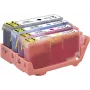 Renkforce pack combinado de tinta sustituye a HP 364 XL (N9J74AE) compatible negro, cian, magenta, amarillo RF-5705446 (RF-5705446)