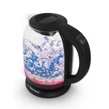 Esperanza EKK027 hervidor eléctrico 1,7 L 2200 W negro, transparente