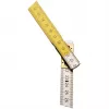 Metro plegable STANLEY 0-35-458, madera, 2 m, 17 mm de ancho, blanco/amarillo
