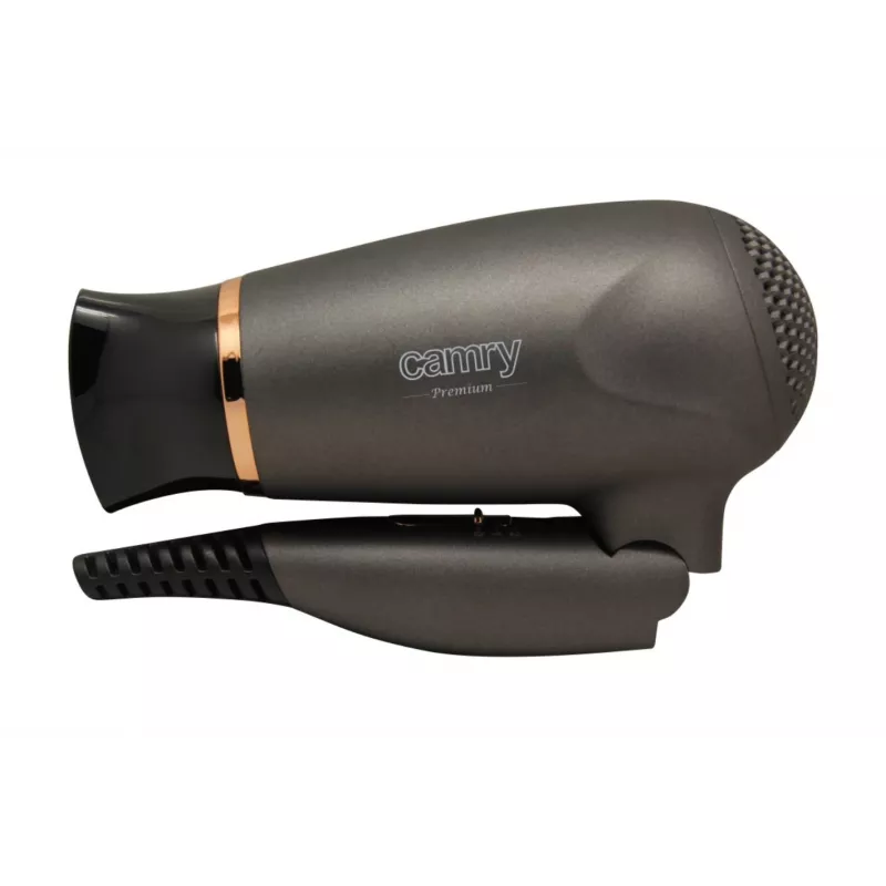 Secador de pelo Camry CR 2261 gris metalizado, oro 1400 W