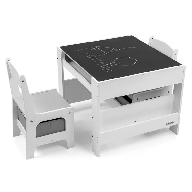 Conjunto de muebles infantiles Milly Mally Sven White – Modelo 5488, acabado blanco