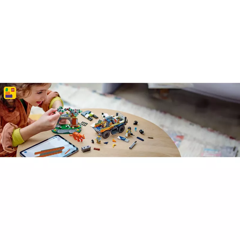 LEGO City 60426 Camión todoterreno de exploración de la jungla