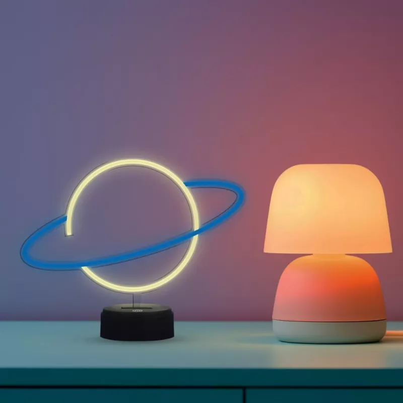 Lámpara LED decorativa Manta SNL38BLT Style Neon Lights Planet