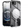 Nevox StyleShell SHOCKFlex - compatible con iPhone 16e/17e MagSafe transparente