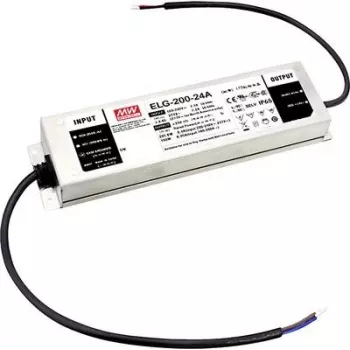 Controlador LED MEAN WELL ELG-200-24-3Y potencia de salida 200 W IP20