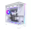 Caja de PC Montech KING 45 PRO (W) — Midi-Tower blanco para Micro-ATX / Mini-ITX