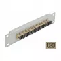 Panel de parcheo de fibra óptica DeLOCK 10