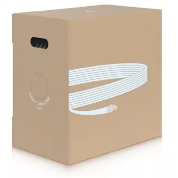 Cable de red UBIQUITI Cat6a U/UTP (UTP) blanco 305 m — Modelo UACC-Cable-C6A-CMR