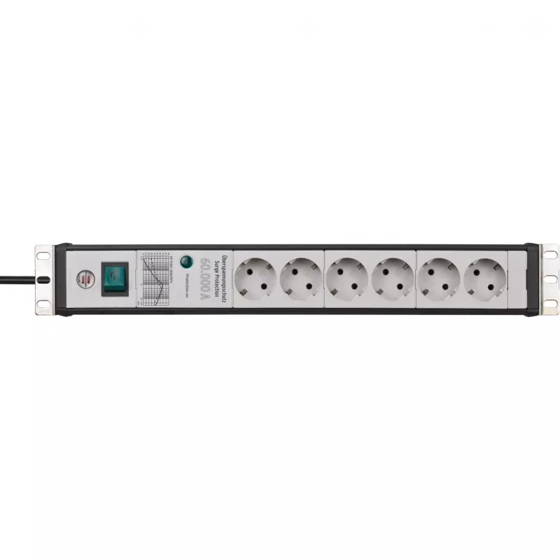 Alargador de corriente Brennenstuhl 1156057696 3m 6 tomas AC para interior