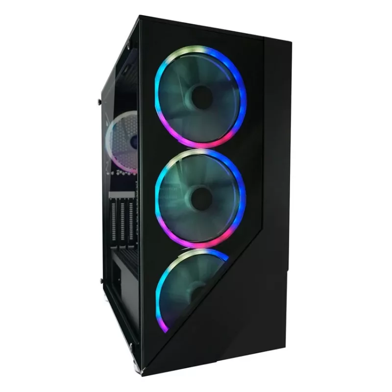 Caja gaming LC-Power 803B Midi Tower Negro